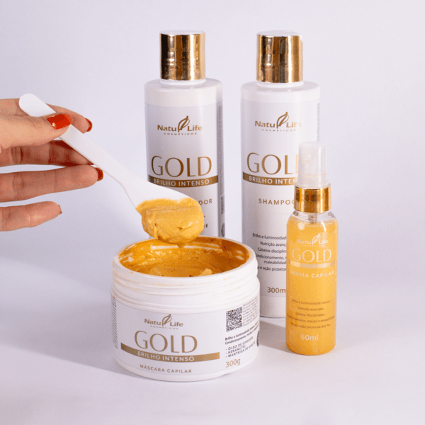 KIT GOLD BRILHO INTENSO